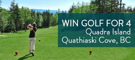 Contest entry golf Quadra Island