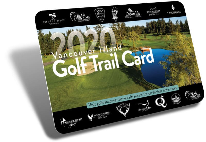 Vancouver Island Golf Trail Card Golf Vancouver Island