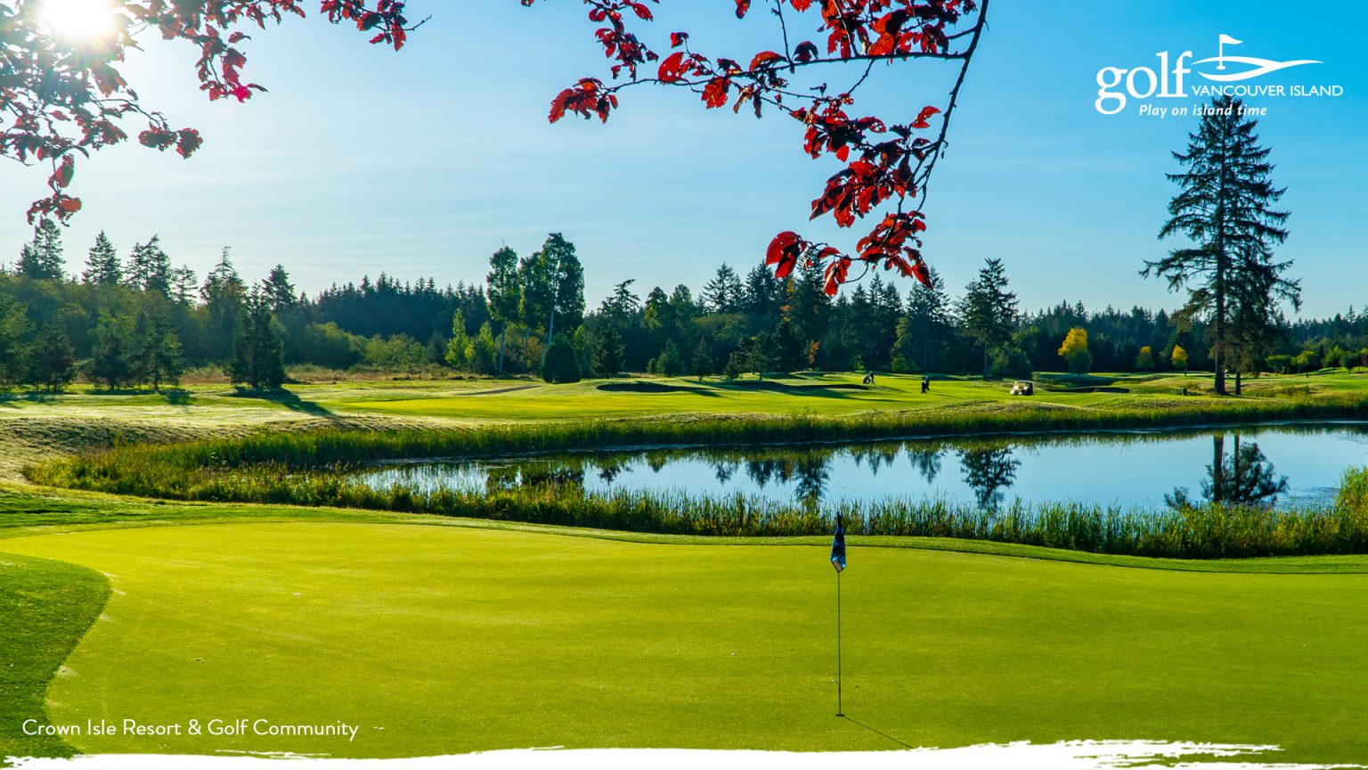 Vancouver Island Golf Course Zoom Backgrounds | Tee Up Great Meetings