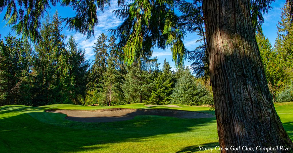 Storey Creek Golf Club Campbell River golf 