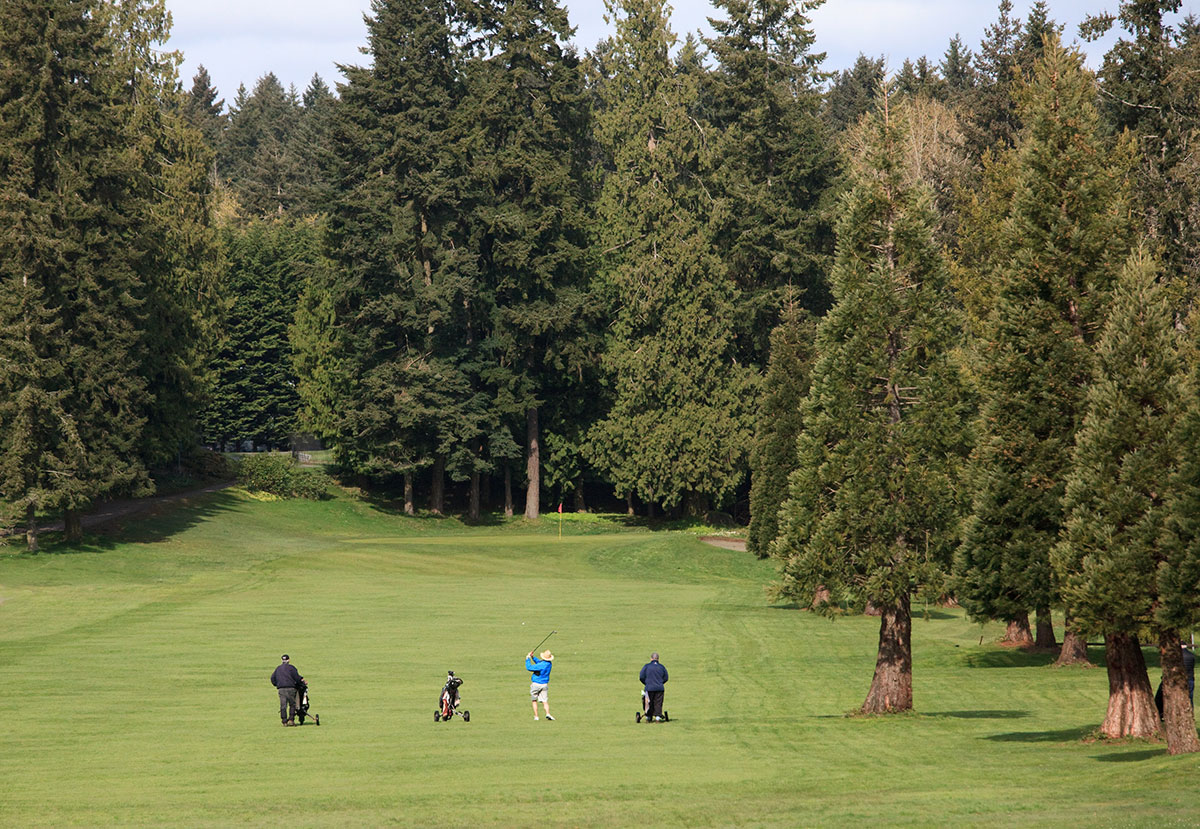 Cowichan Golf Club Hole 1. Andrew Penner 